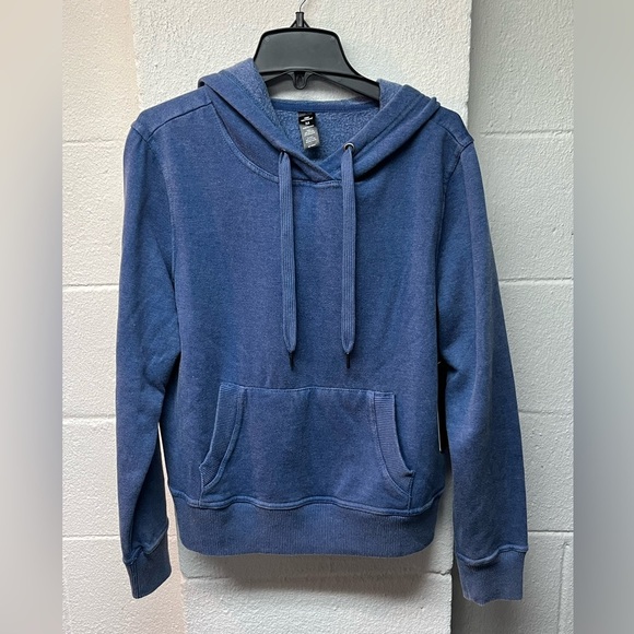 90 Degree By Reflex Tops - 90 degree women's sz. M Soft blue
slightly sun faded hoodie.